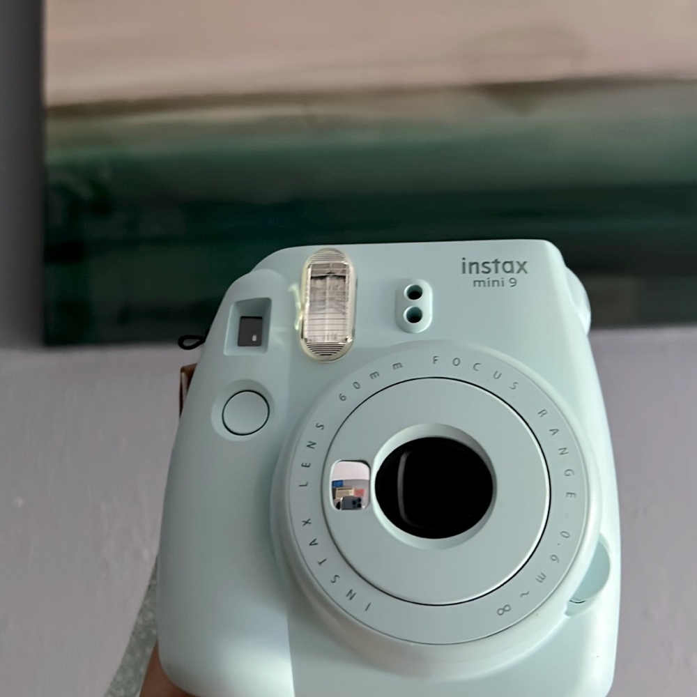 COPY - Light blue instax fujifilm mini 9